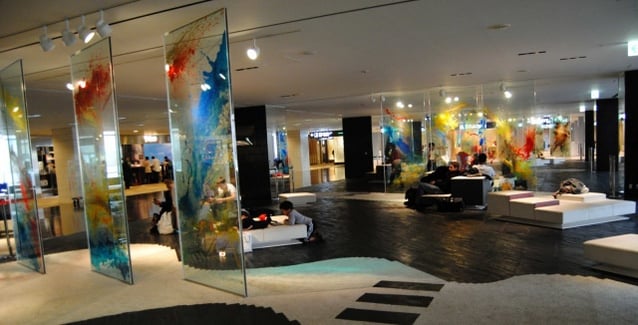 Galeria de arte  Aeropuerto de Tokio